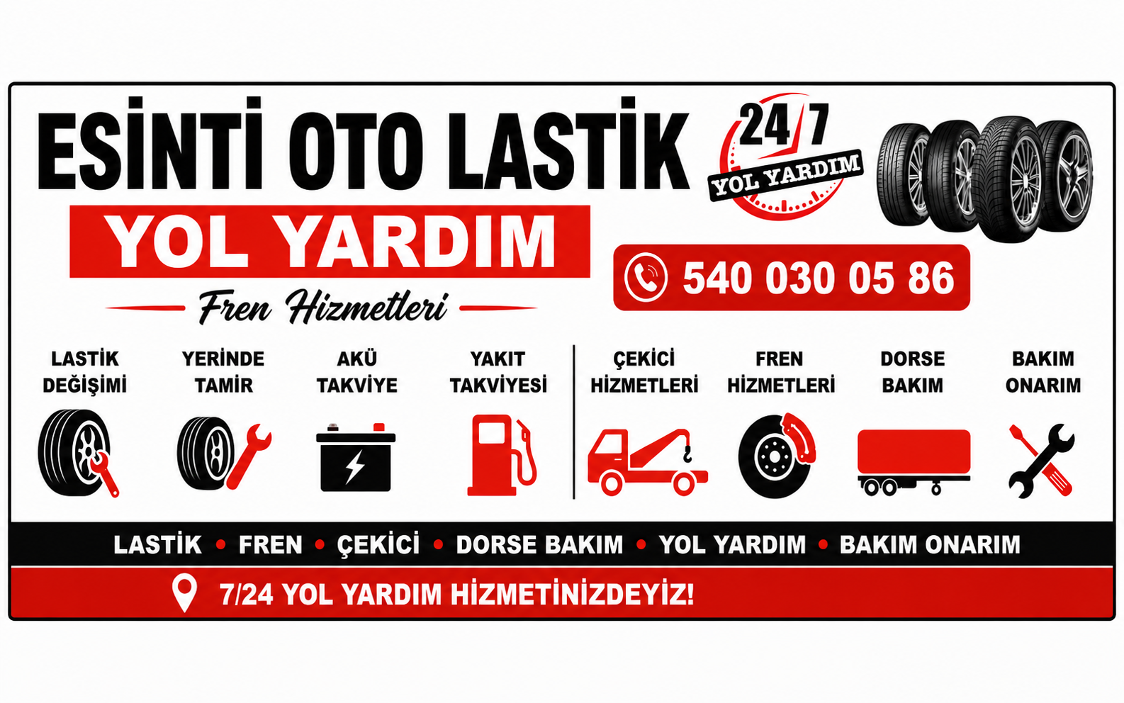 Esinti oto lastik